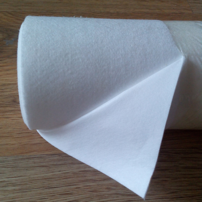 使用透水模板布以后，混凝土结构表面强度提高15%以上